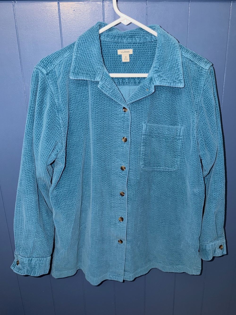 Women's L.L. Bean Comfort Corduroy Relaxed Long-Sleeve Shirt